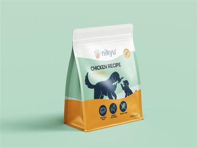 Nikyu Chicken Recipe air dried dog food pouch
